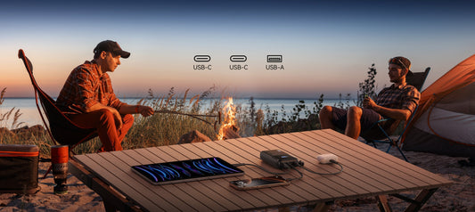 INIU P63 charge ports outdoor showcase