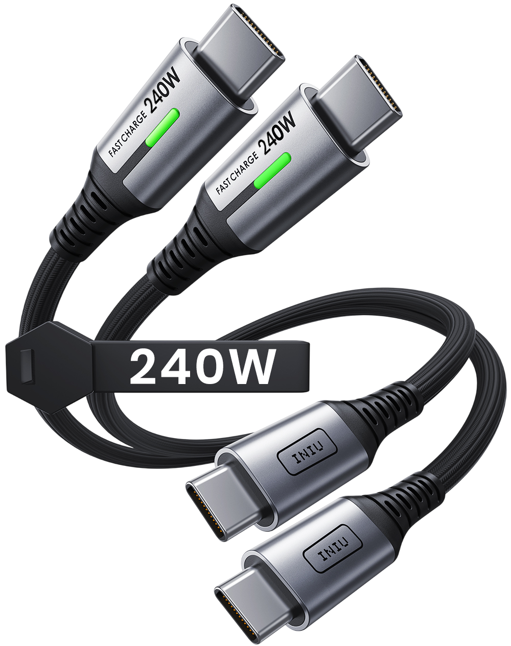 INIU Cougar D7CC USB-C to USB-C Cable 240W