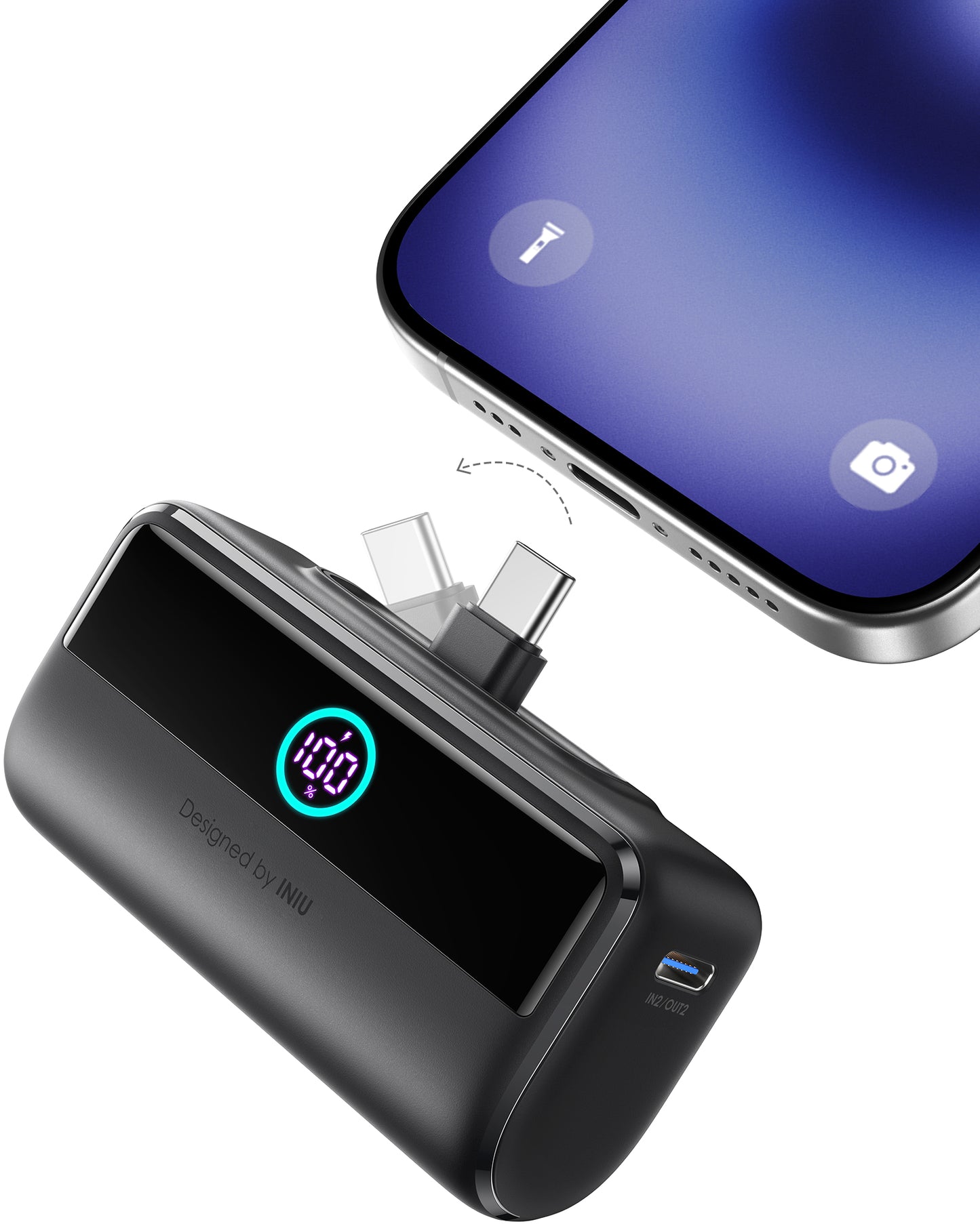INIU P45-E1 Power Bank Black