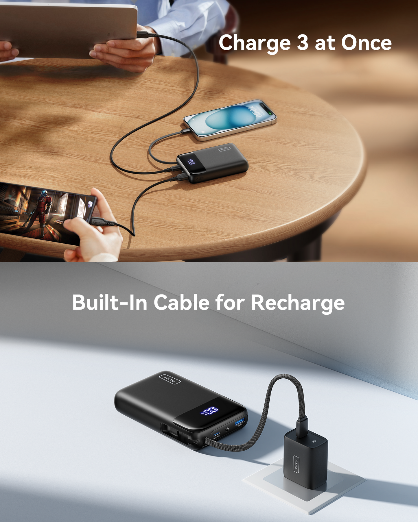 INIU Bär P51L-E2 Powerbank 45W 20000mAh