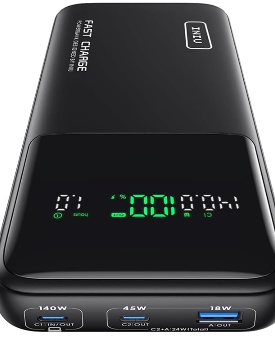 INIU B64 27000mAh 140W Laptop Power Bank