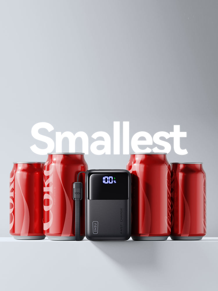 La plus petite batterie de 25 000 mAh et 100 W