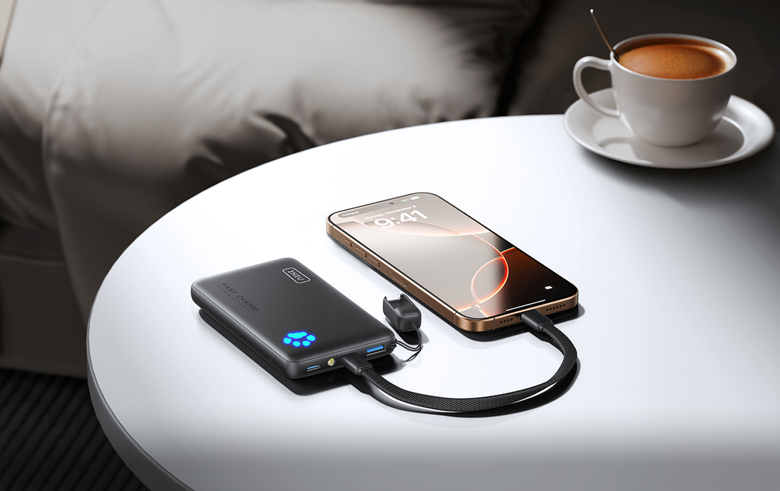 power bank charging phone