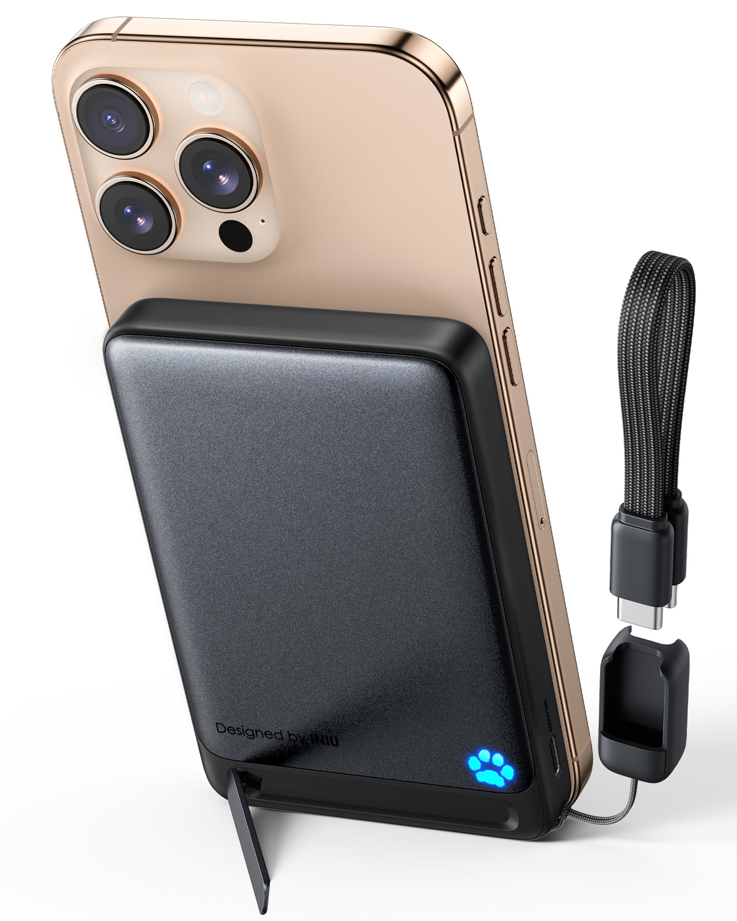Cargador inalámbrico INIU SnapGo P73-E1 Qi2 15W 10000mAh