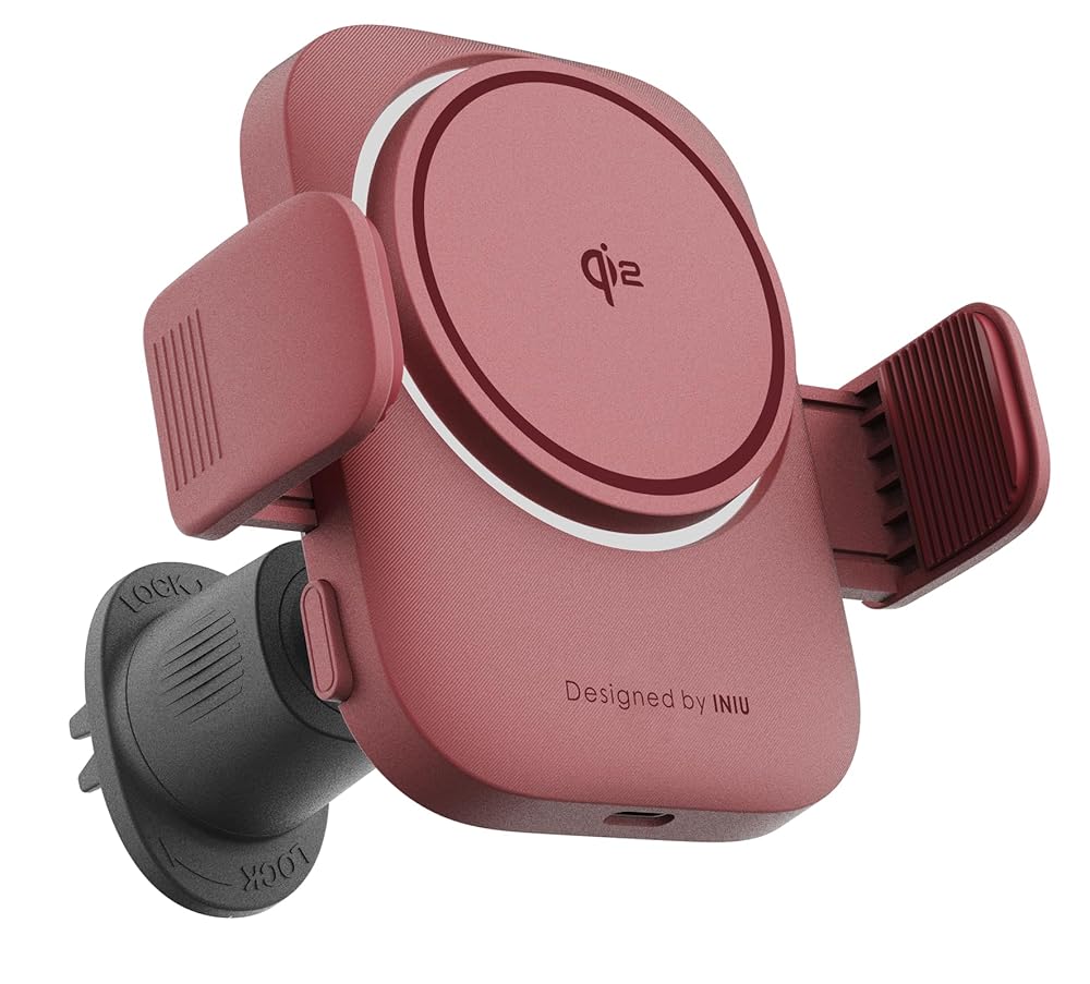 INIU SnapGo V11-E1 Qi2 15W Magnetic Wireless Car Charger