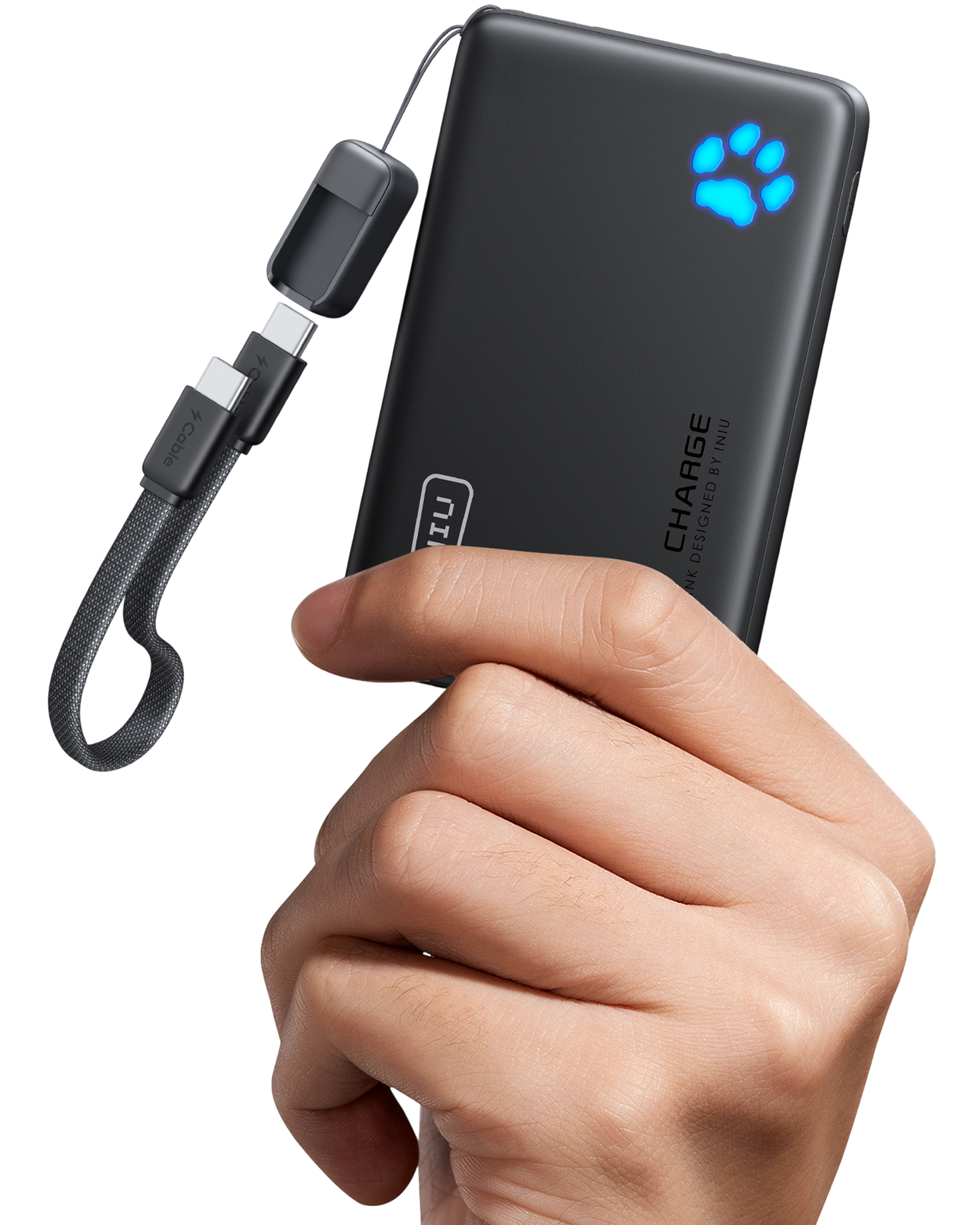 INIU Powerbank Pawsible P41, szybkie ładowanie, 45 W, 10000 mAh