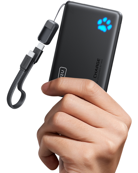 INIU Banco de energía Pawsible P41 de 45 W y 10 000 mAh