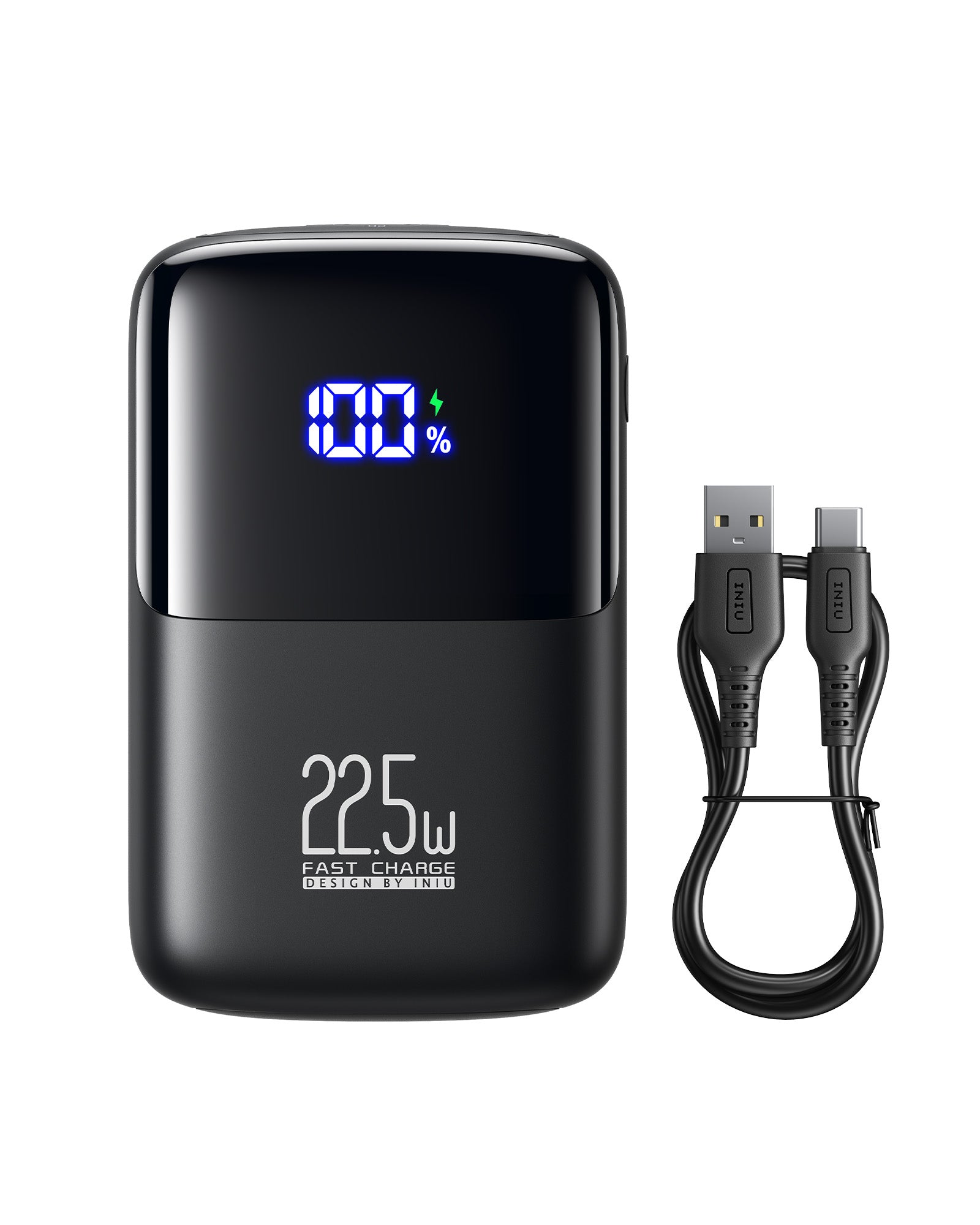 Banque d’alimentation INIU B61 10000mAh, conception à 3 ports