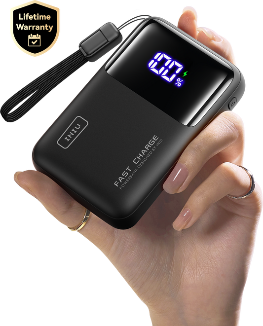 INIU Cougar P62-E1 Power Bank Mindste 65W 20000mAh