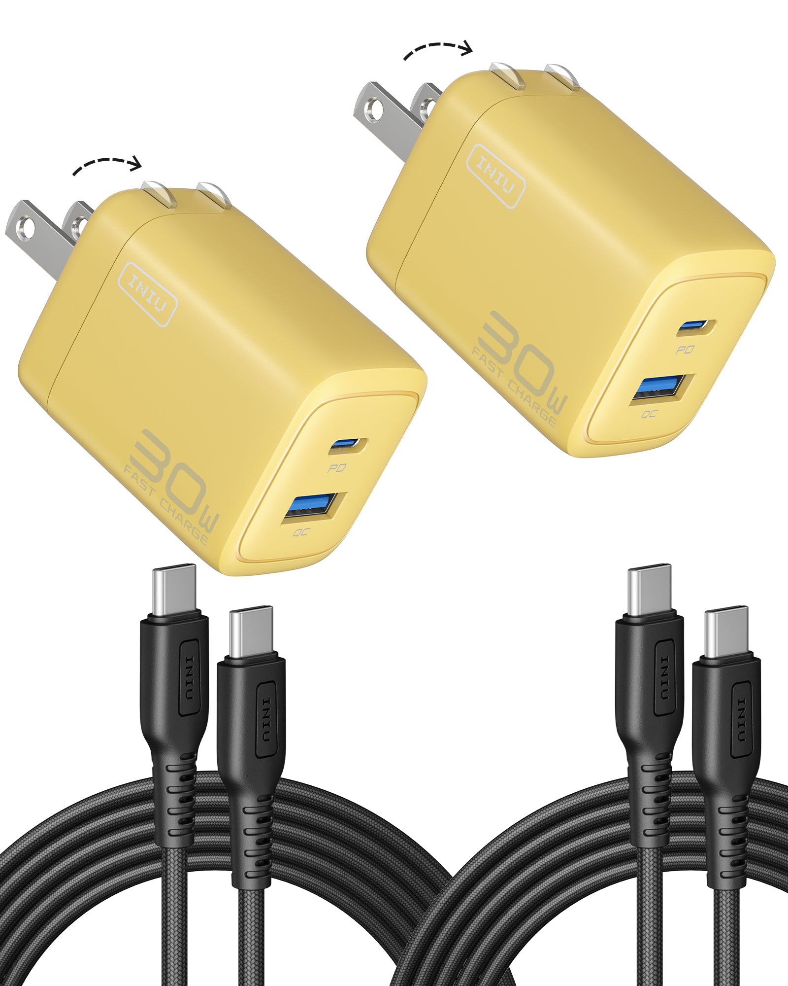 [New] Cargador de doble puerto INIU A12-E1 de 30 W
