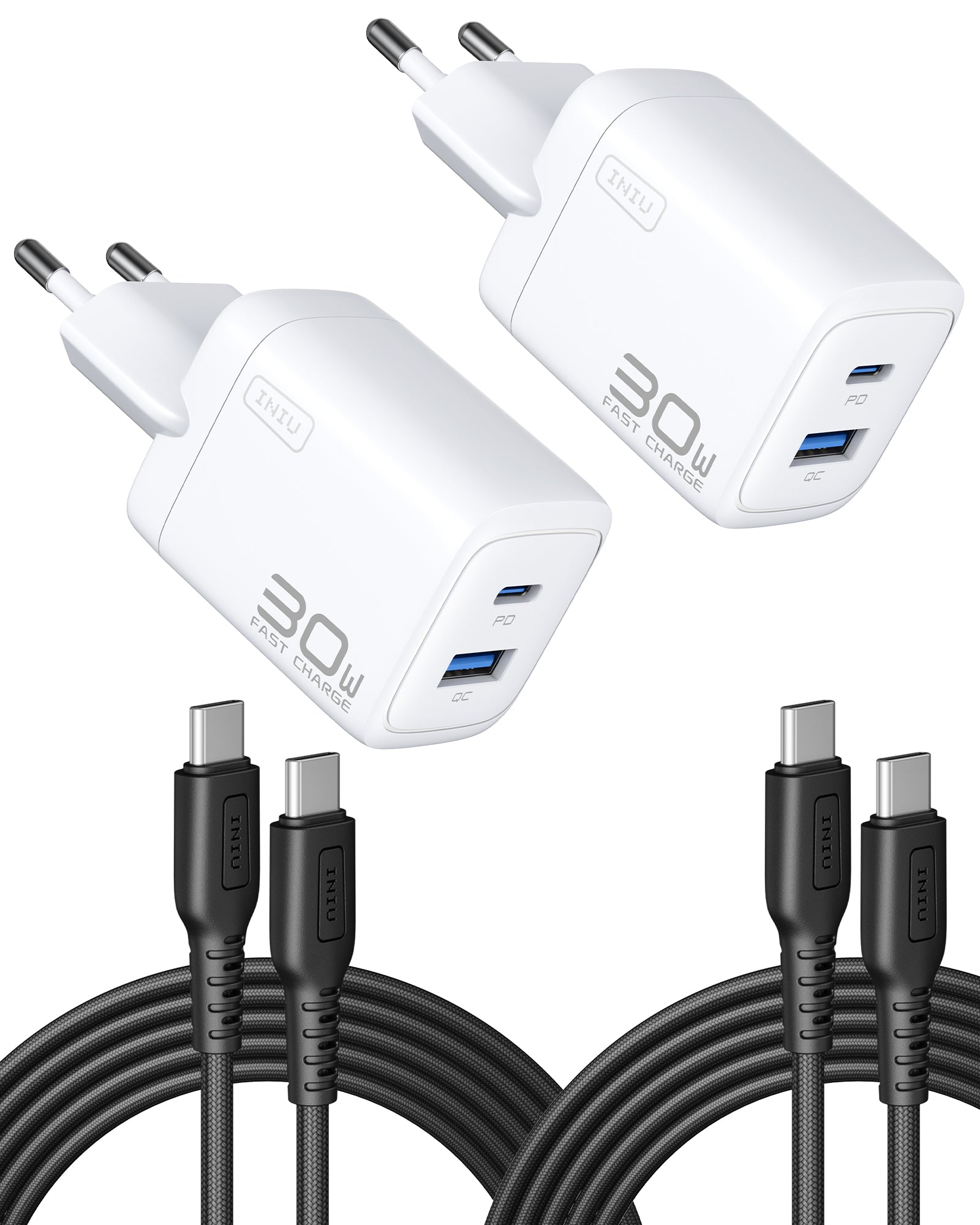 [New] Cargador de doble puerto INIU A12-E1 de 30 W