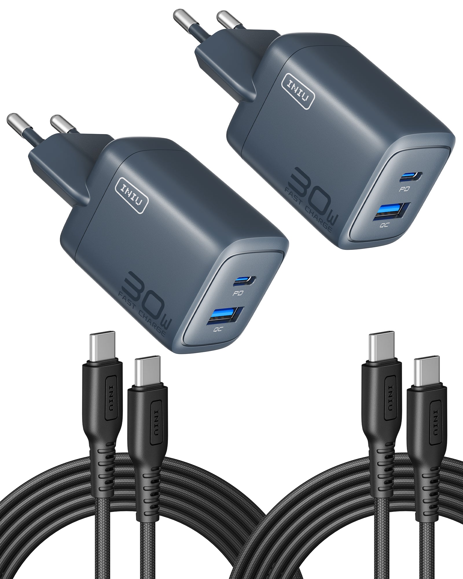 [New] Cargador de doble puerto INIU A12-E1 de 30 W