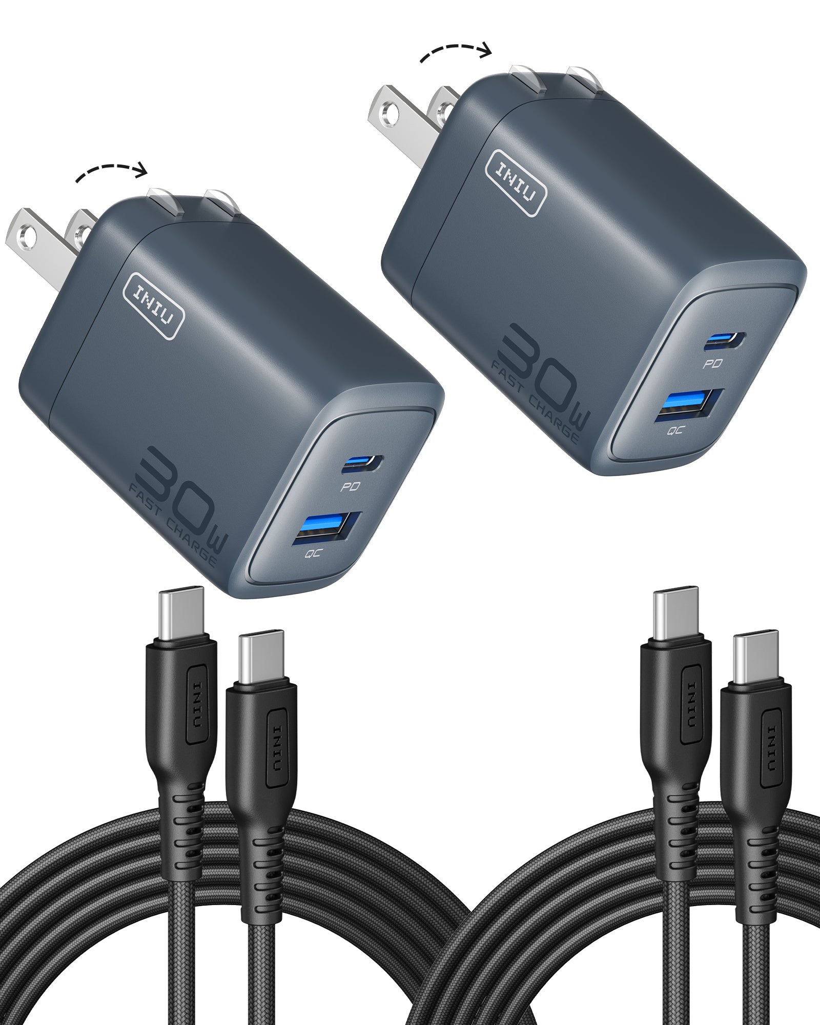 [New] Cargador de doble puerto INIU A12-E1 de 30 W