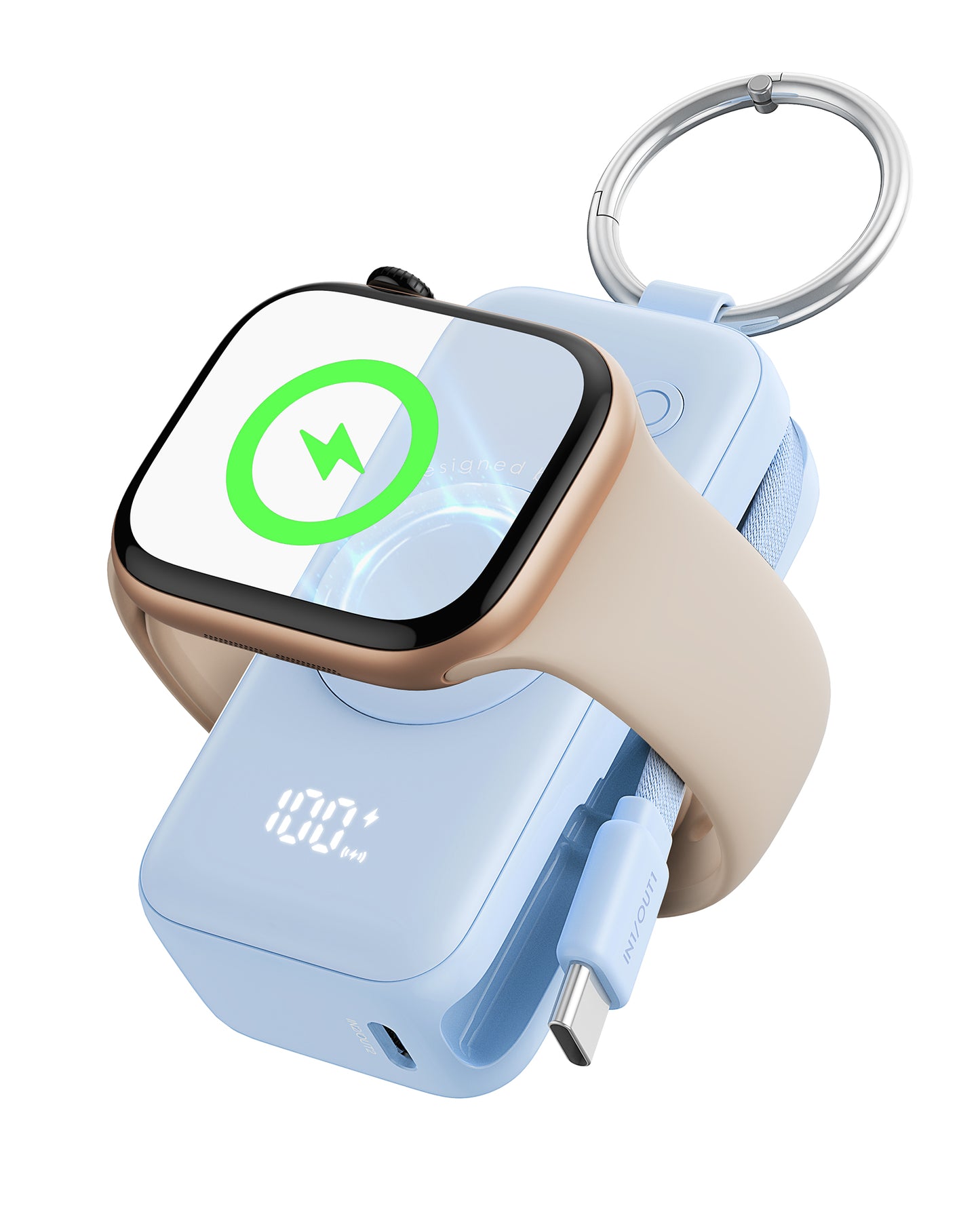 INIU SnapGo P81-E1 Power Bank til iWatch 5W 5.000mAh