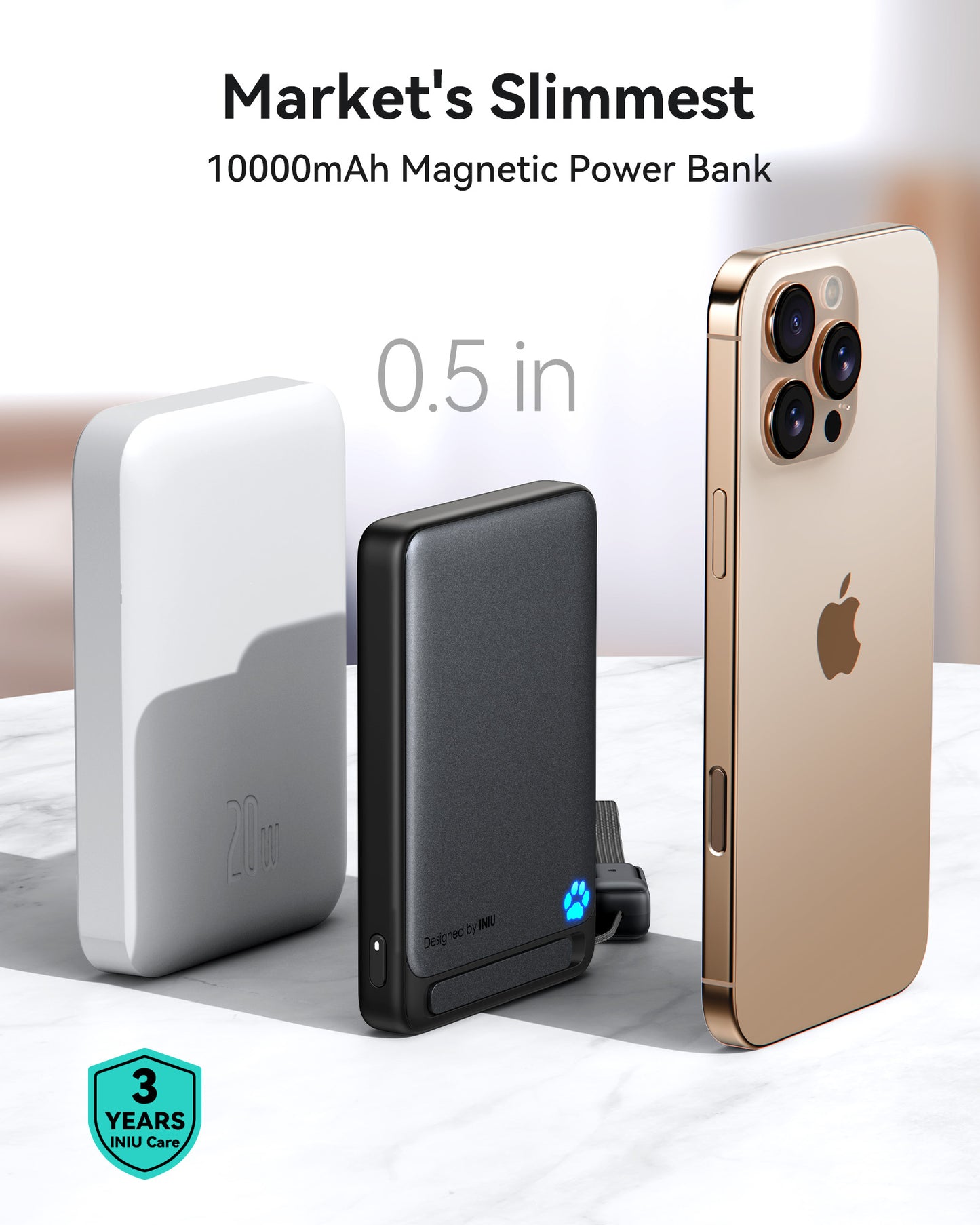 INIU P73-E1 Power Bank Black