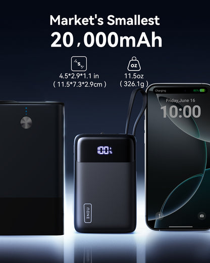 INIU Carry P51L-E1 Power Bank 22,5W 20000mAh