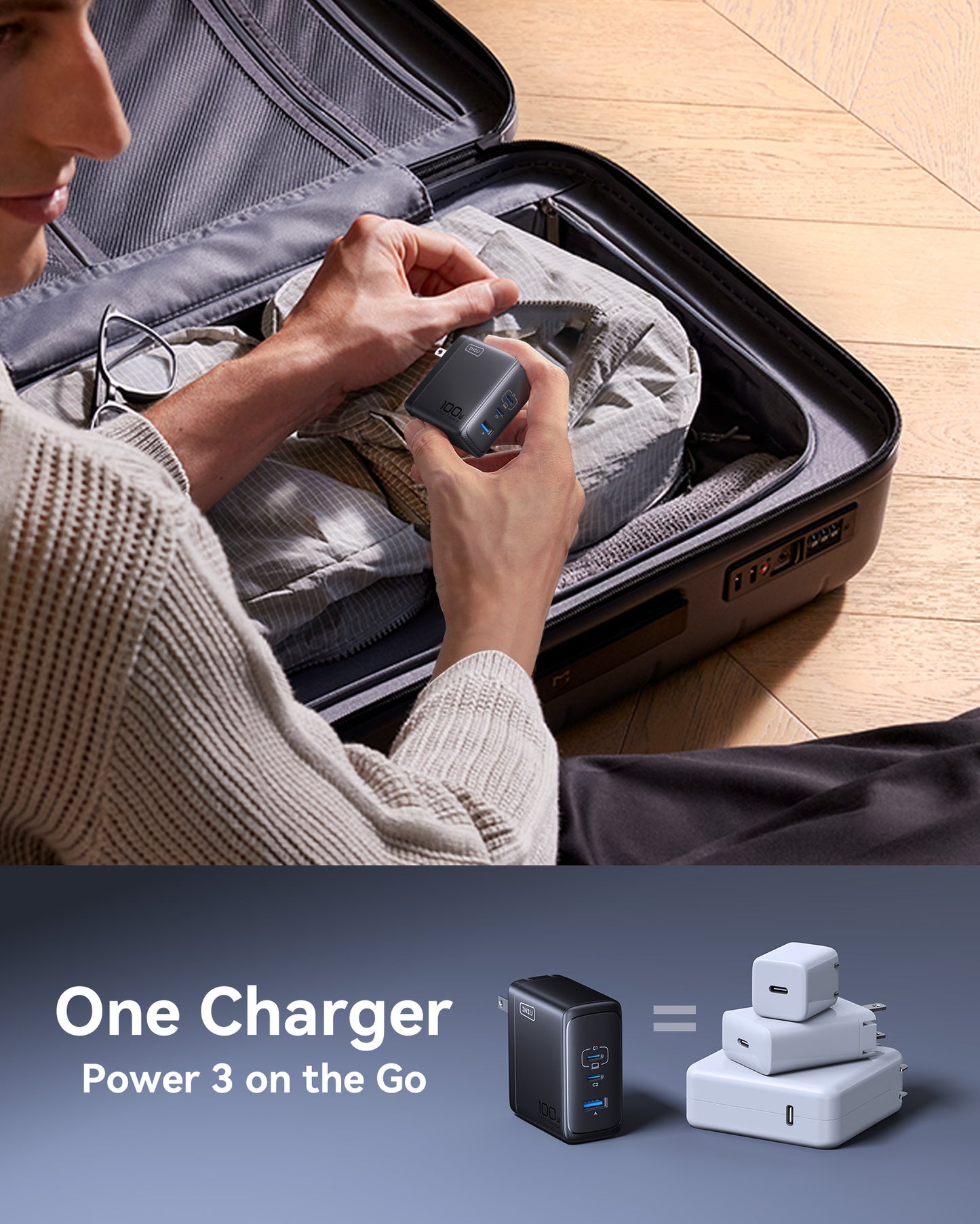 INIU A11-E1 100W GaN Charger