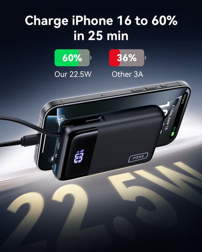 INIU Carry P51L-E1 Power Bank 22,5W 20000mAh