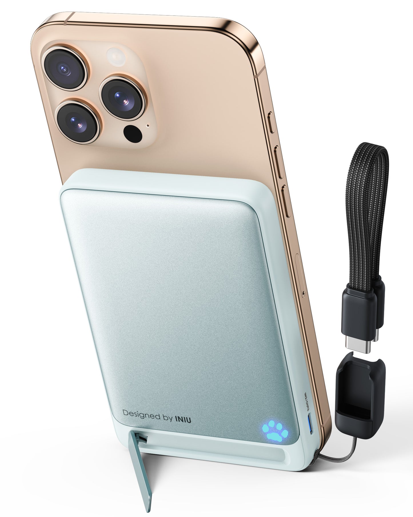 Cargador inalámbrico INIU SnapGo P73-E1 Qi2 15W 10000mAh