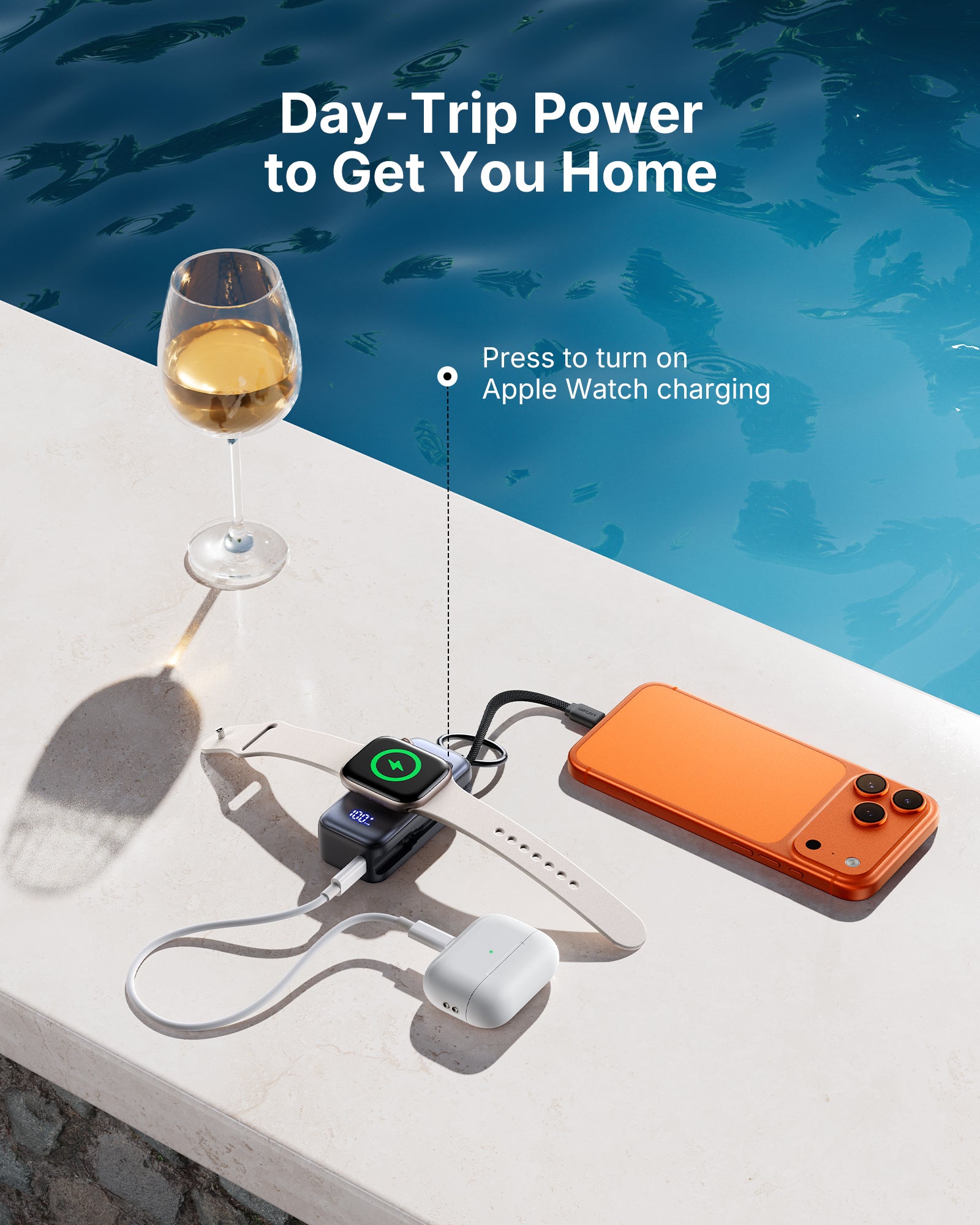INIU SnapGo P81-E1 Powerbank voor iWatch 5W 5.000mAh