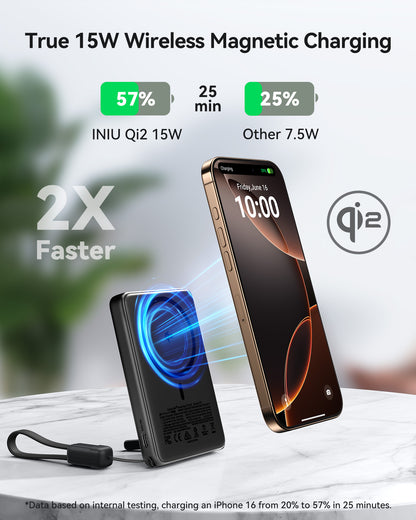 INIU P73-E1 Power Bank Black