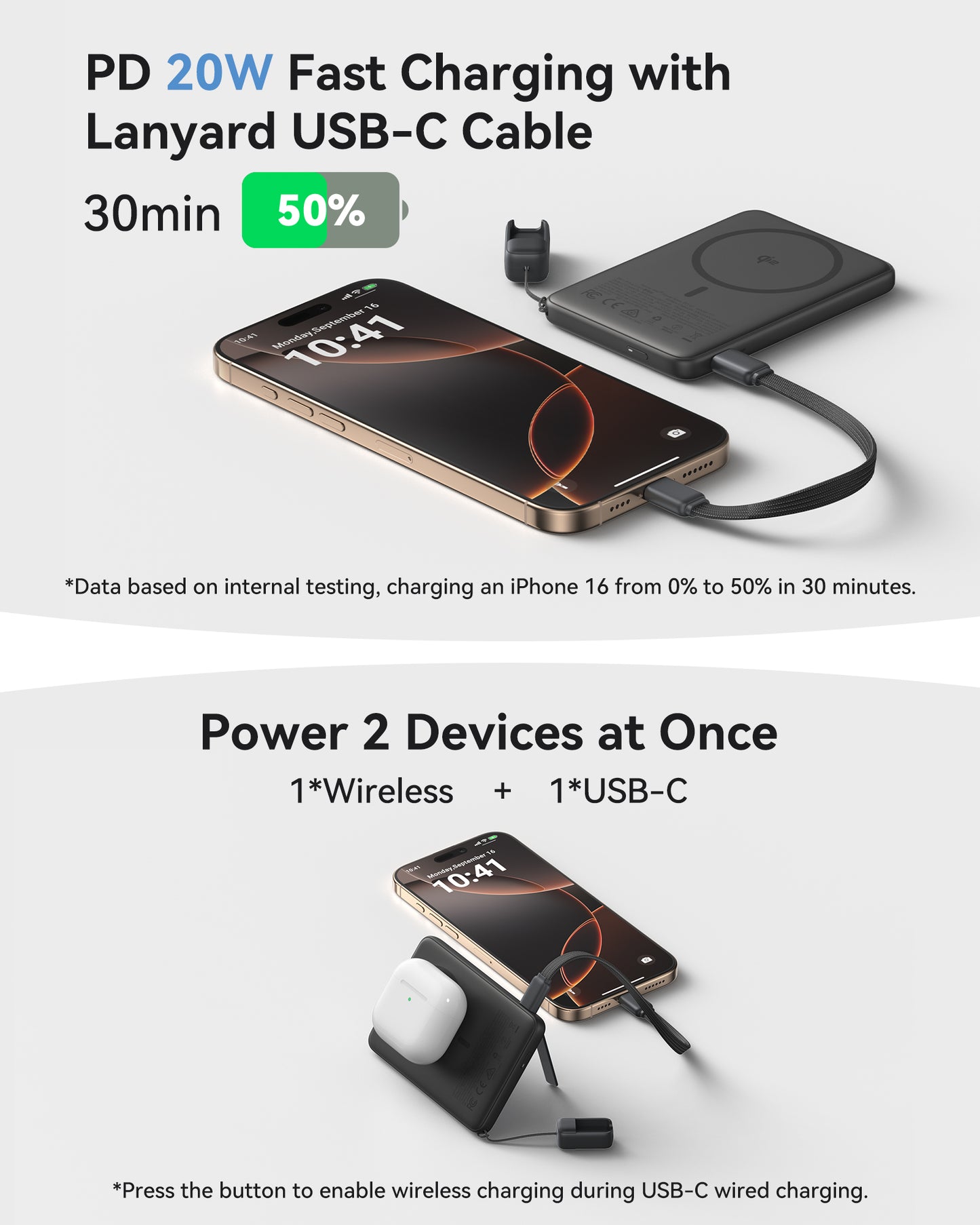 INIU P71-E1 Power Bank Pink