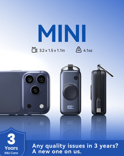 INIU SnapGo P81-E1 5000mAh Powerbank für Apple Watch