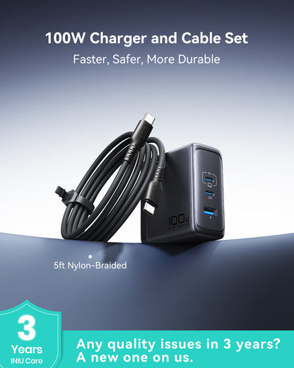 INIU A11-E1 100W GaN Charger