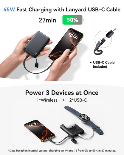 INIU P73-E1 Power Bank Black