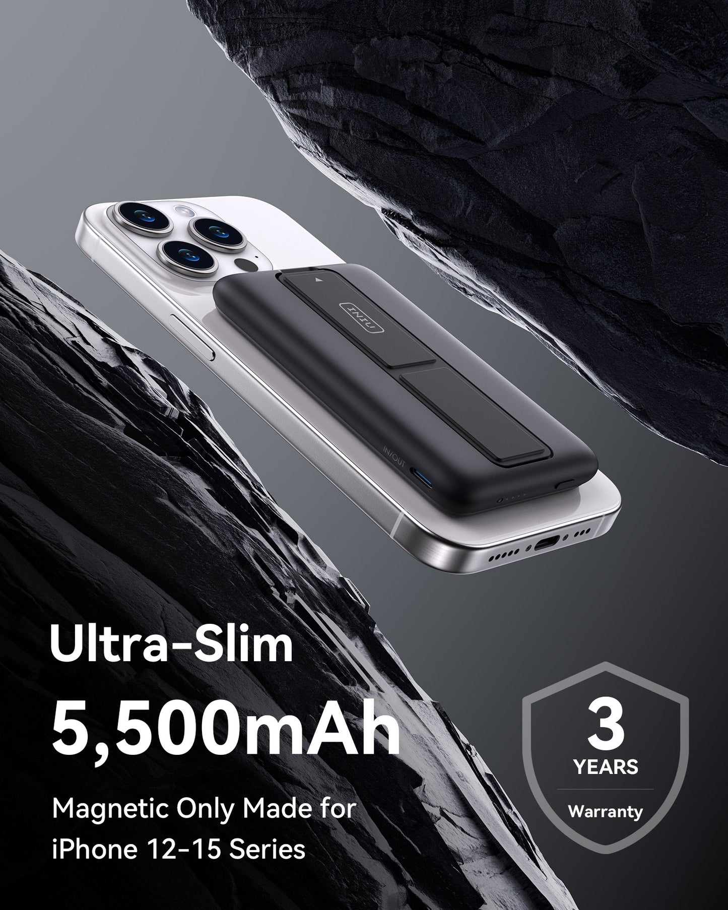 Banco de energía INIU B7 Handy Magsafe de 5500 mAh