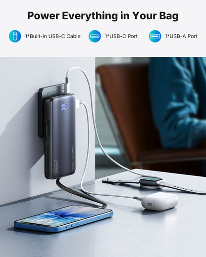 INIU Batterie externe Multi P24 45W 10000mAh