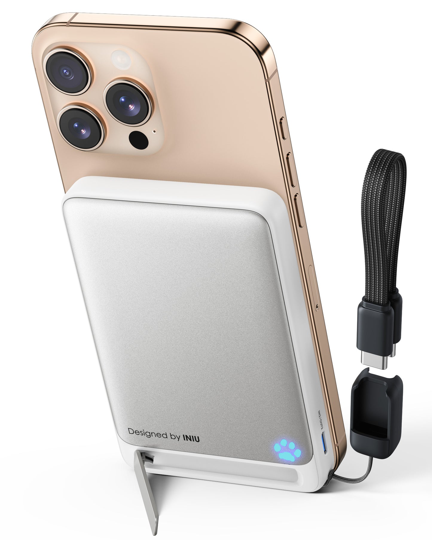 Cargador inalámbrico INIU SnapGo P73-E1 Qi2 15W 10000mAh
