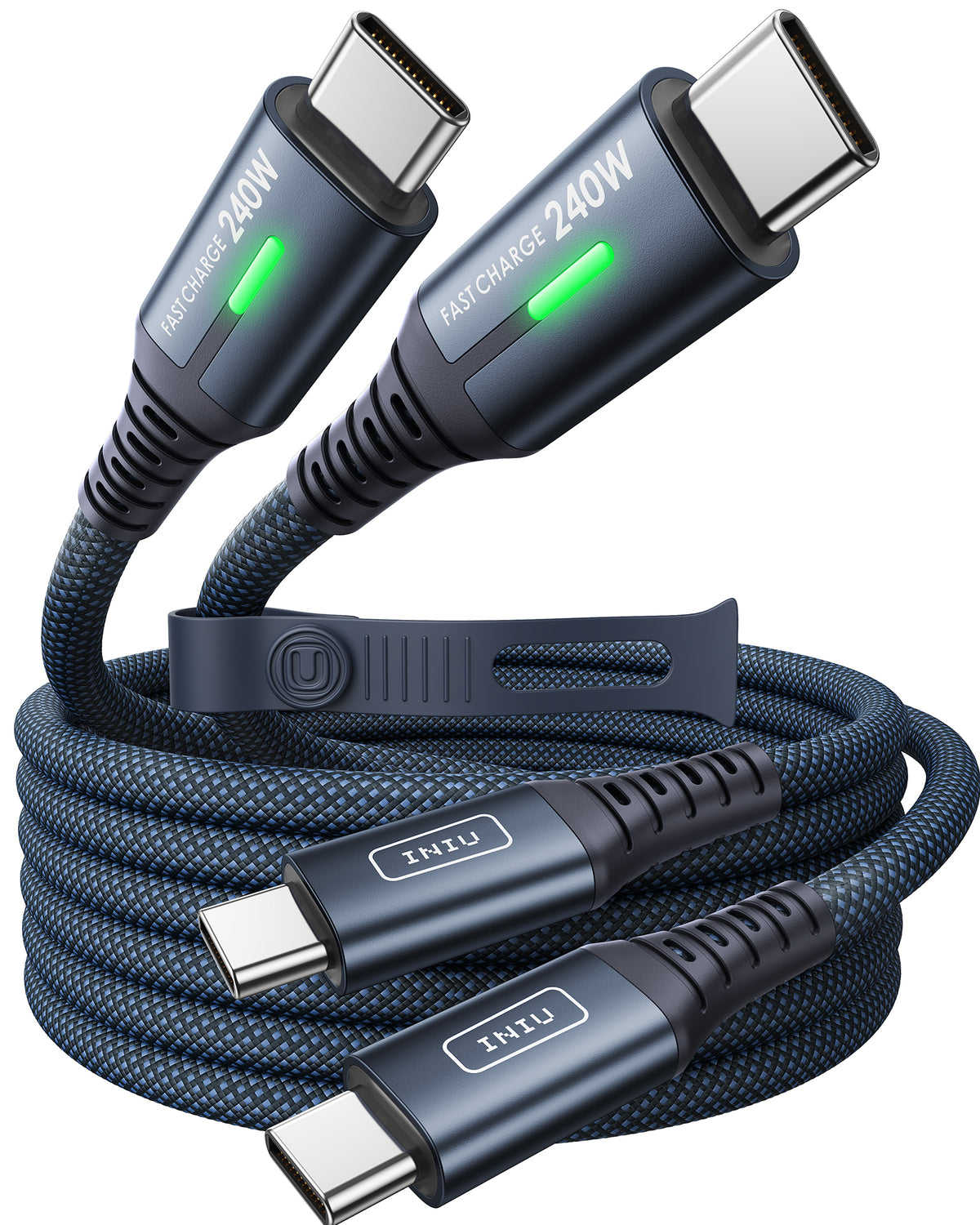 INIU Cougar D7CC USB-C naar USB-C kabel 240W