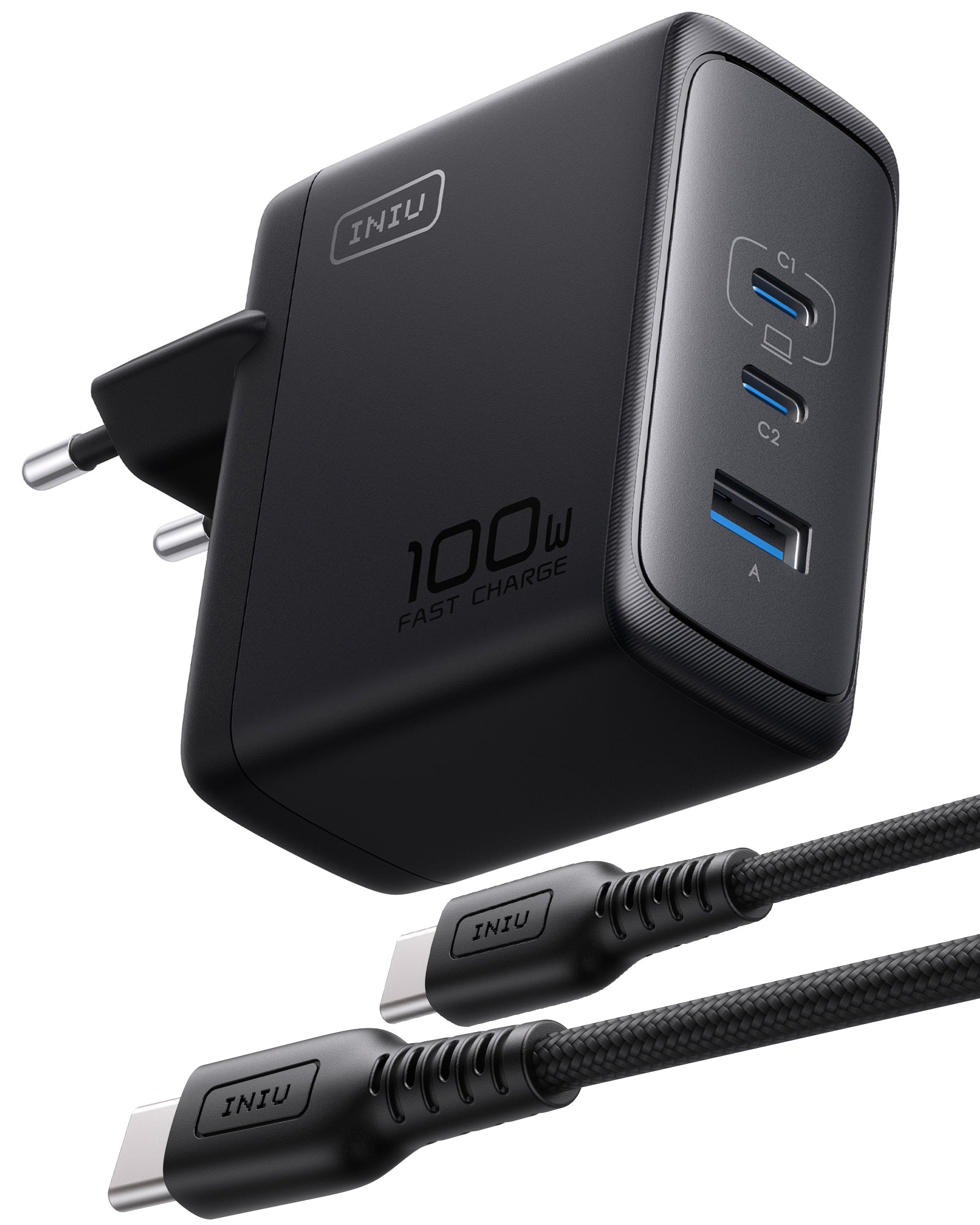 Cargador INIU A11-E1 de 100 W GaN