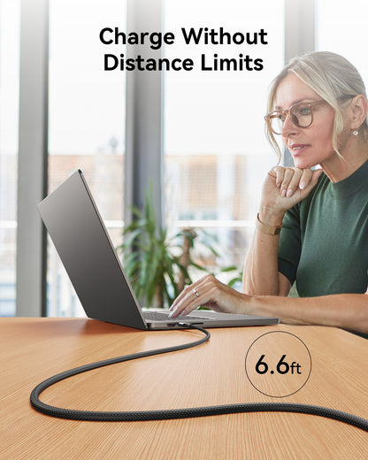 INIU D7CC USB C auf C Kabel 240W (6,6 ft, 2-Pack)