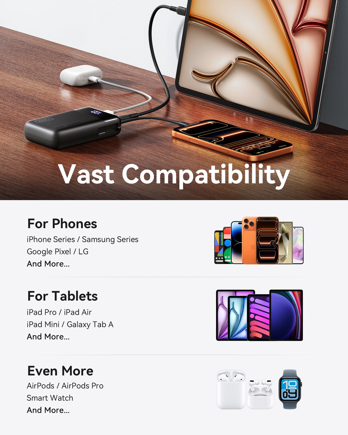 INIU Bär P51L-E2 Powerbank 45W 20000mAh