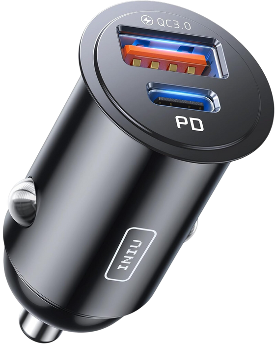 Cargador de coche rápido de 2 puertos INIU I710 60W