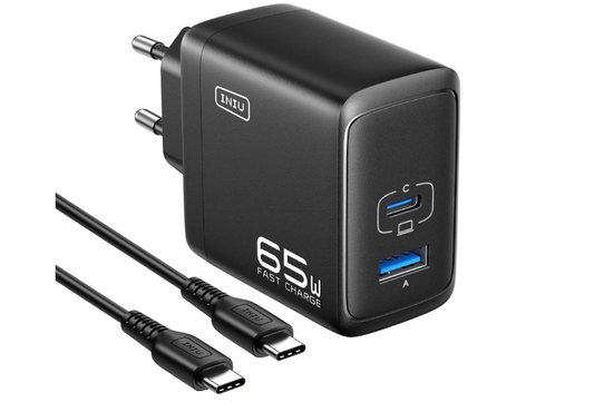 INIU I625 65W 2-Port USB-C + USB-A Ladegerät