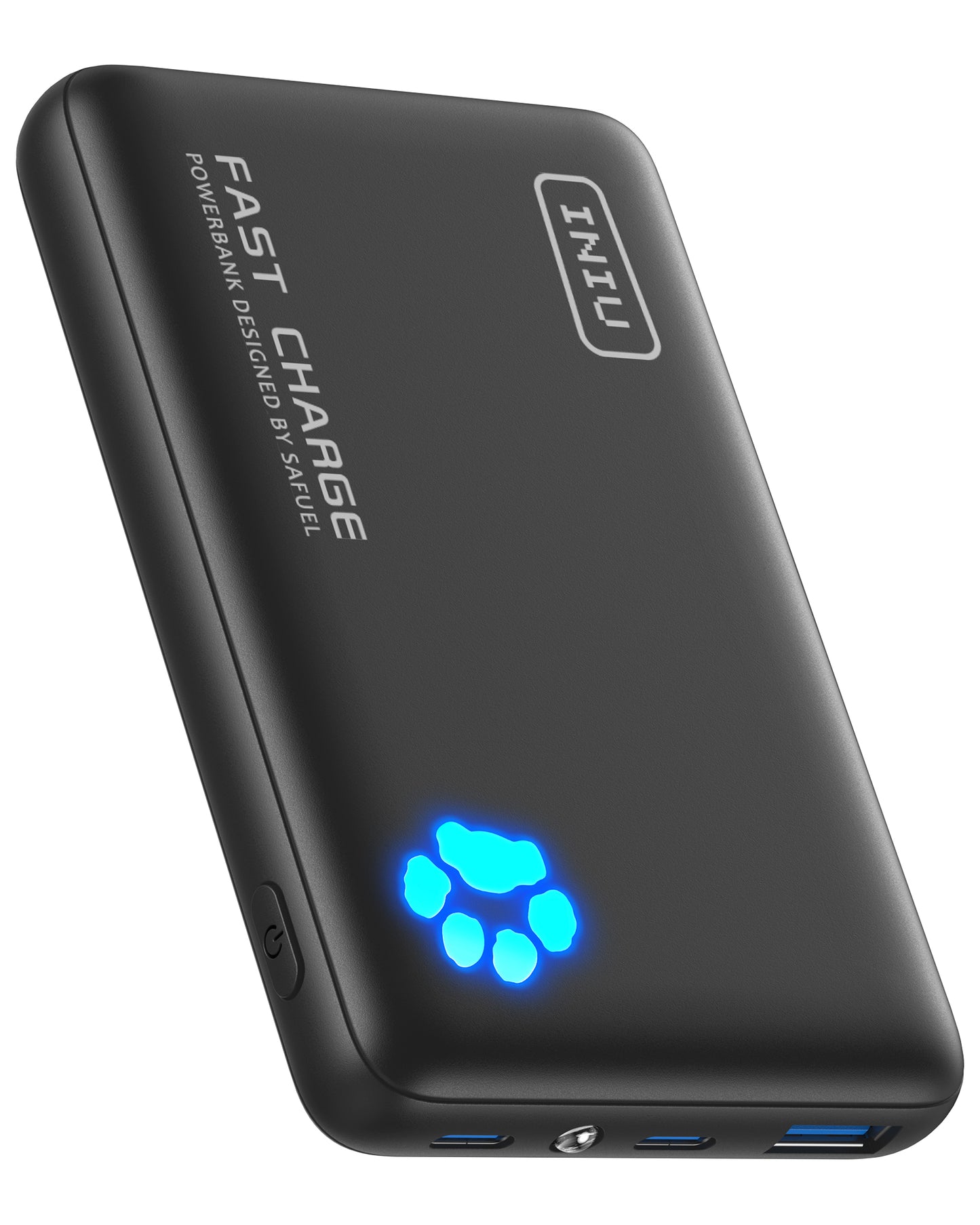 INIU Pawsible P41 Power Bank, ricarica rapida, 22,5 W, 10000 mAh