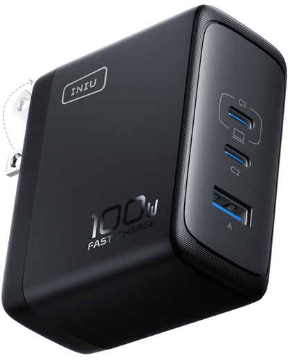 Caricabatterie INIU A11-E1 GaN da 100 W