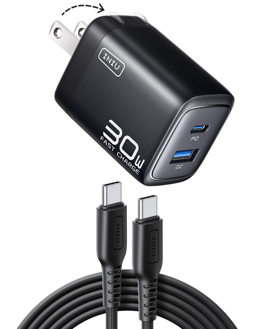 INIU A12-E1 Dubbelportsladdare 30W