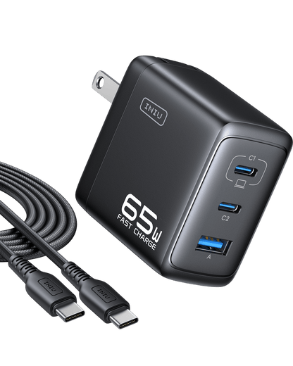 INIU Chargeur Cougar A21 65W GaN