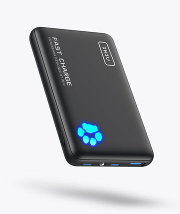 INIU P41-E1 Power Bank, hurtig ladning, 22.5W 10000mAh