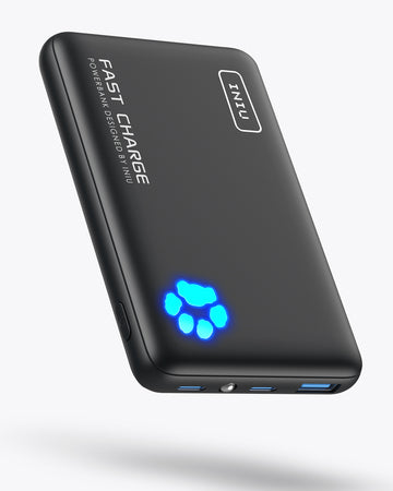 【Ny】 INIU B41 Power Bank, hurtig opladning, 22,5 W, 10.000 mAh