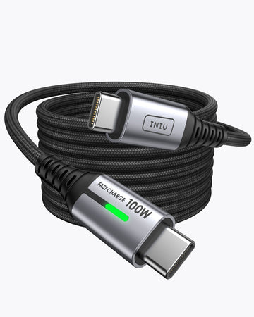 INIU D5CC USB C til C kabel 100W ( 1- pakke)