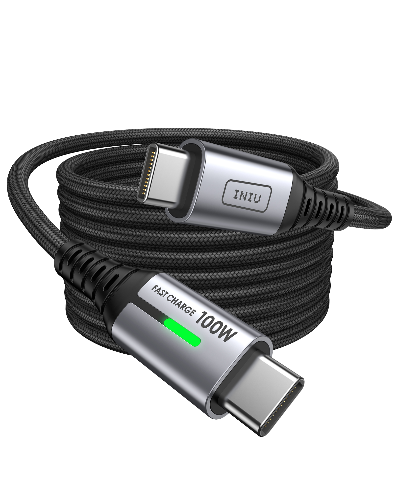 INIU D5CC USB C a C Cable 100W ( 1-Pack)