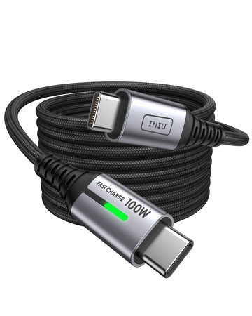 INIU D5CC USB C til C kabel 100W ( 1- pakke)