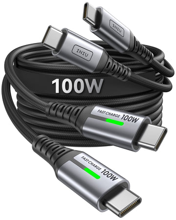 INIU Cable USB C a C D5CC de 100 W (2 metros, paquete de 2)