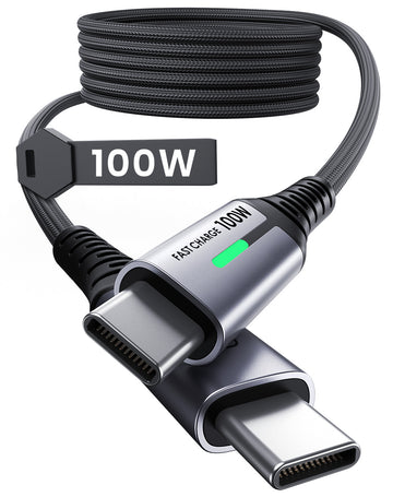 INIU Cable USB C a C D5CC de 100 W (2 metros, 1 unidad)