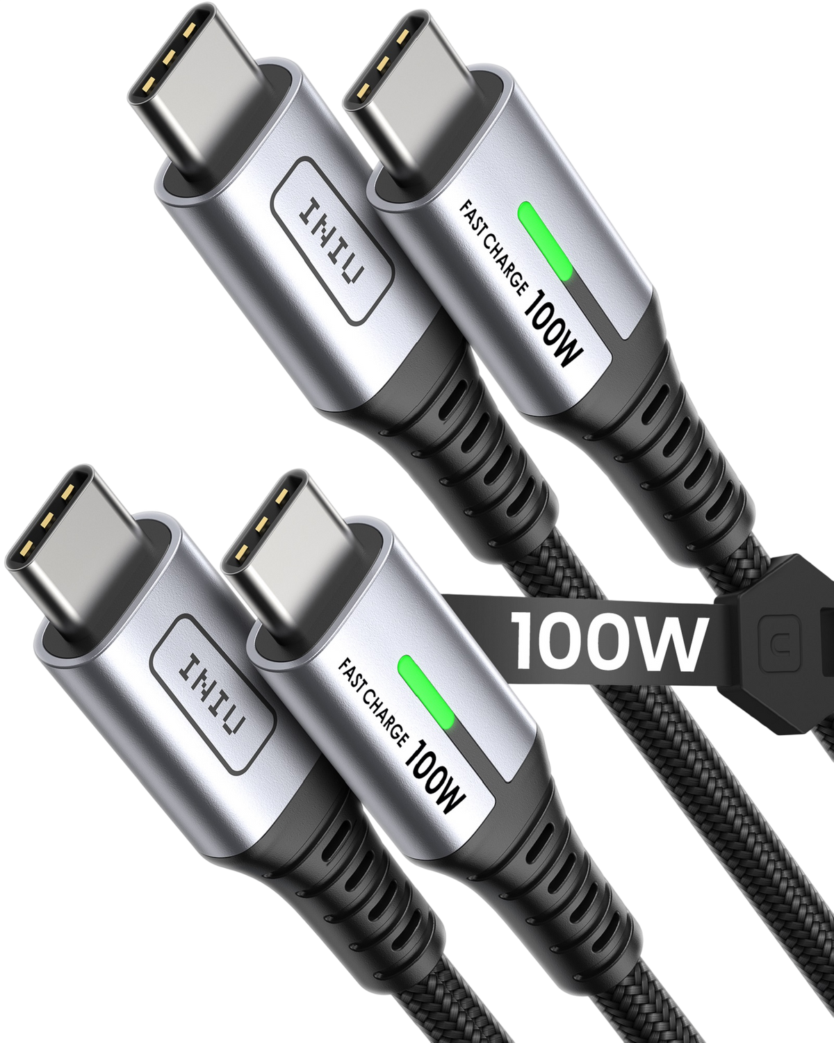 INIU Cougar D5CC USB-C naar USB-C kabel 100W